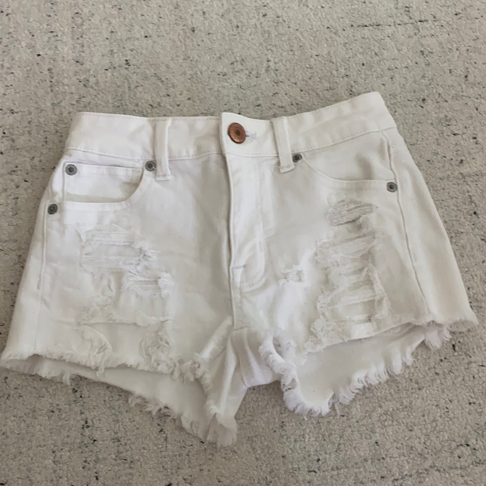 american eagle jean shorts